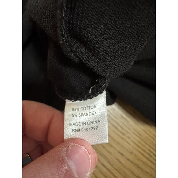 Lulu‎ B Button Down Tunic Top Size Medium Cotton Blend Artsy Lagenlook Stretch - Picture 9 of 11